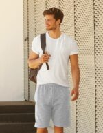 Fruit of the loom shorts grigio melange