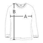 Schema Taglie Maglietta Maniche lunghe donna