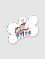 Personalizza una medaglietta per cani con osso