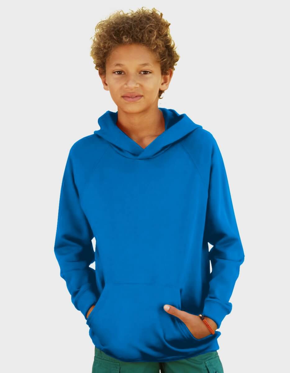 Felpa blu bambino sale
