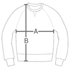 Schema Taglie Felpa Girocollo Bio Uomo