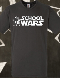 Stampa personalizzata t-shirt Fruit of the Loom scuola
