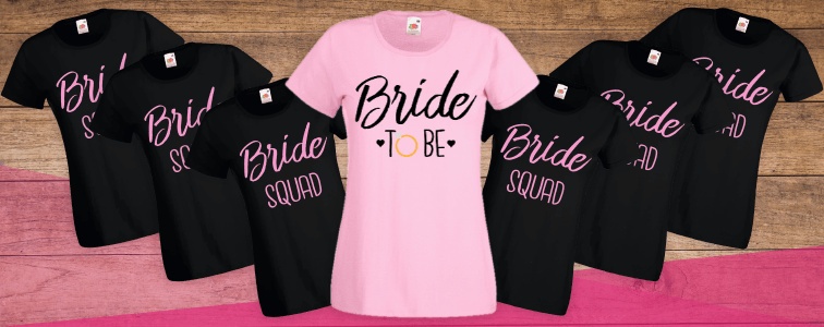 T-Shirt per la festa di addio al nubilato