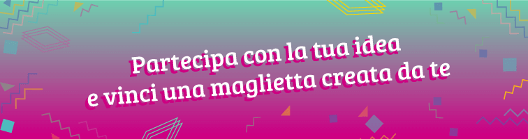 Disegna e vinci la tua maglietta personalizzata gratis