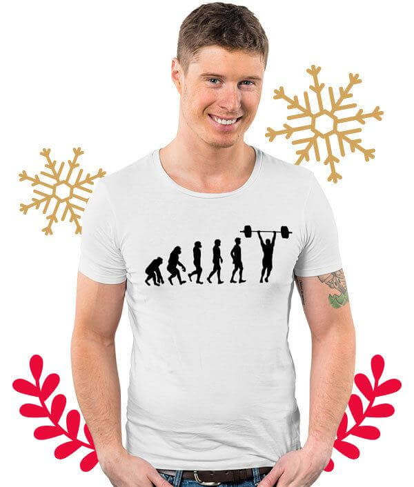 Idea regalo natale maglietta sport palestra