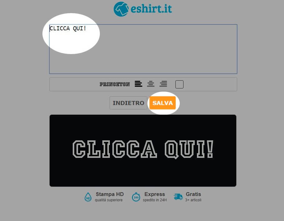 Crea la tua maglietta mestieri step 3