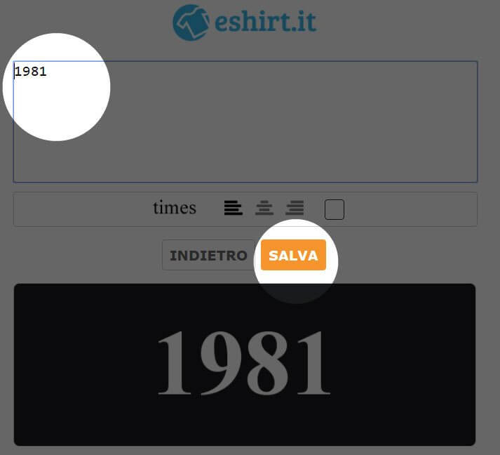 Come personalizzare l'idea regalo step 4