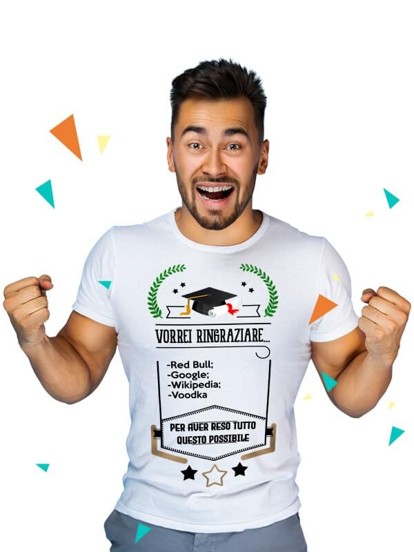 Idea regalo laurea: crea una maglietta con i ringraziamenti!