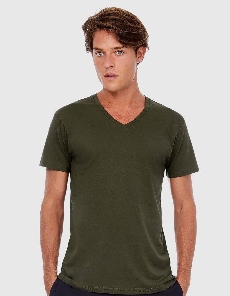 B&c inspire t v /men maglietta uomo cotone bio