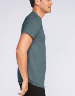 Maglietta uomo heavy cotton gildan lato