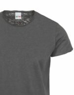 Maglietta uomo stile fiammato made in italy vesti dettaglio