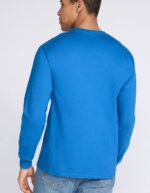 Maglietta uomo maniche lunghe ultra cotton gildan retro