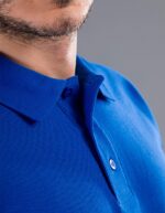 Evolution polo manica lunga dettaglio colletto