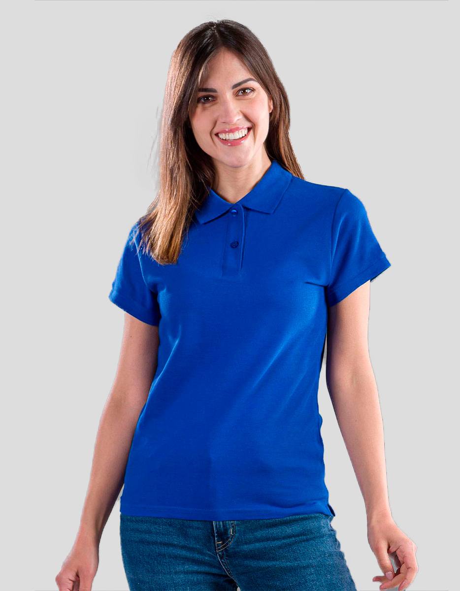 Evolution polo woman black spider fronte