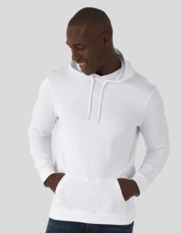#Hoodie felpa con cappuccio uomo B&C