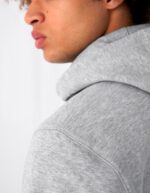 King zipped hood b&c dettaglio spalla