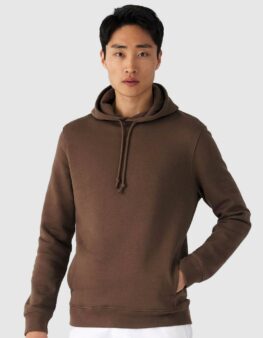 Organic Hooded B&C felpa in cotone organico