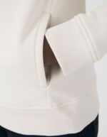 Organic hooded /women b&c dettaglio tasca