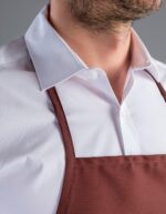 Grembiule con tasca colore italiano dettaglio spallina