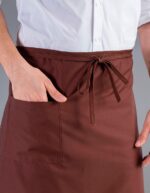 Gembiule lungo tablier colore italiano dettaglio tasca