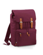 Zaino vintage porta laptop bordeaux