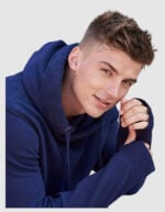 Jh021 uomo cappuccio