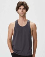 Bs011 canotta unisex grigia