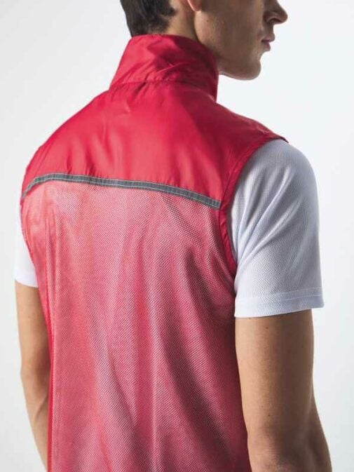 Giacca smanicata antivento runner - immagine 2