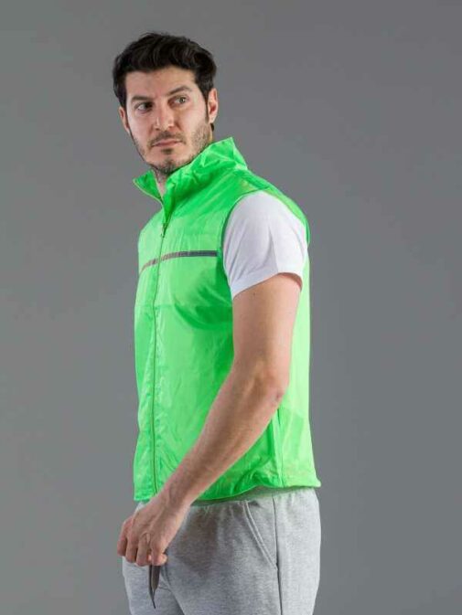 Giacca smanicata antivento runner - immagine 7