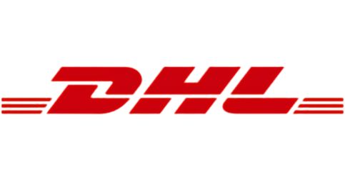 Dhl logo bianco