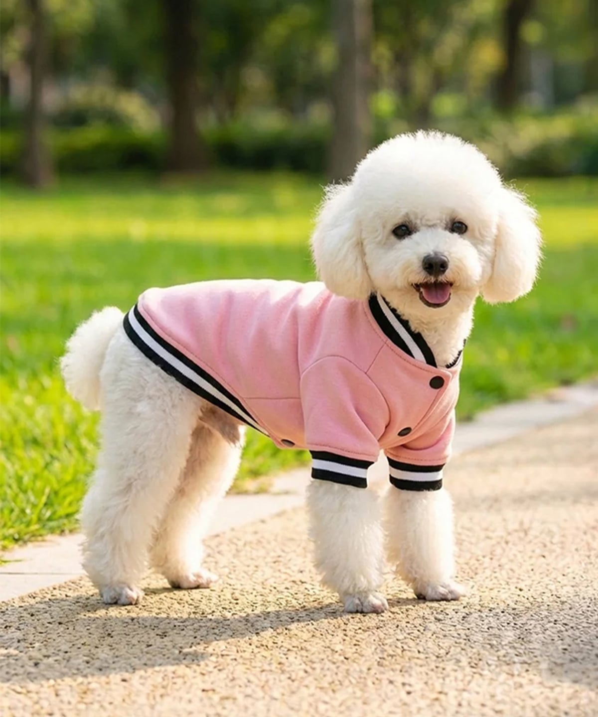 Giacca da college per cani - immagine 2