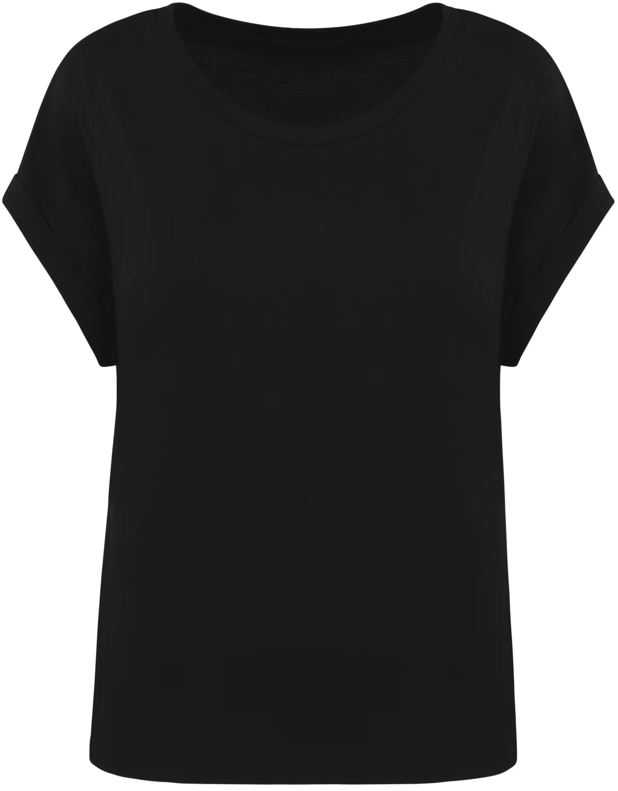 T-shirt donna ecosostenibile con maniche con risvolto - immagine 9