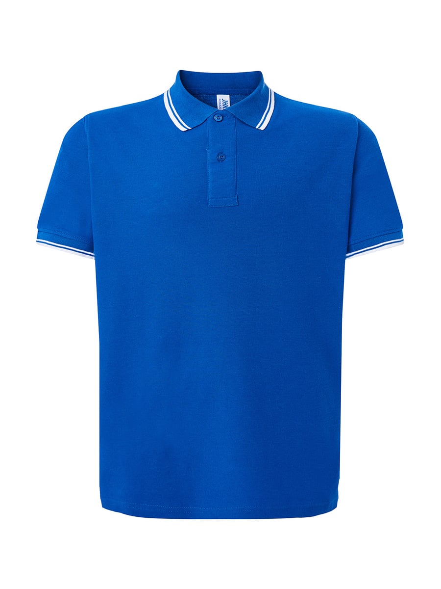 Polo uomo righe a contrasto - immagine 4
