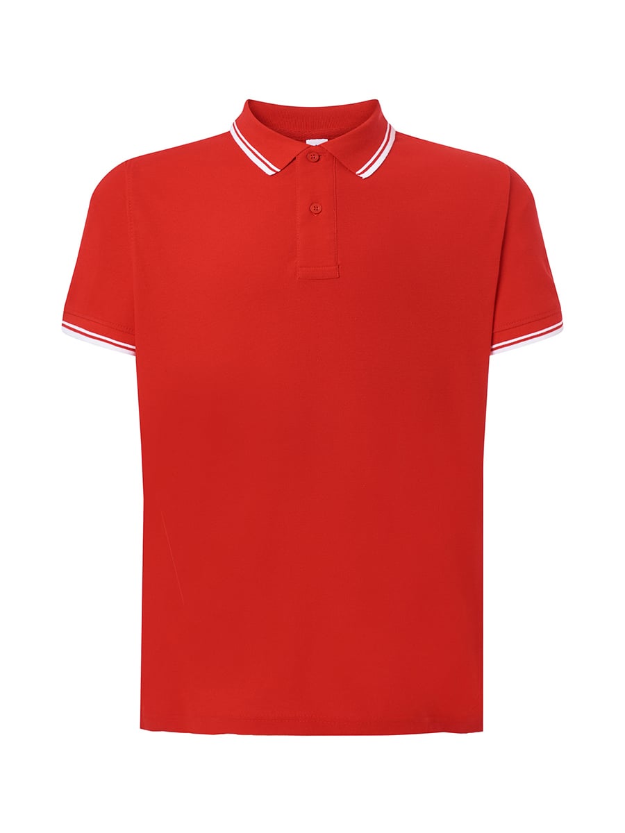 Polo uomo righe a contrasto - immagine 12