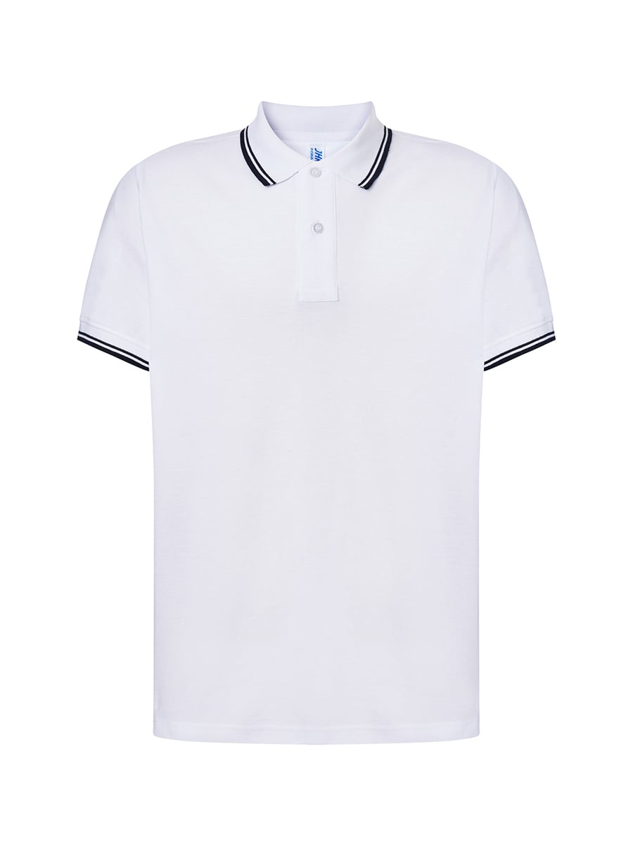 Polo uomo righe a contrasto - immagine 10