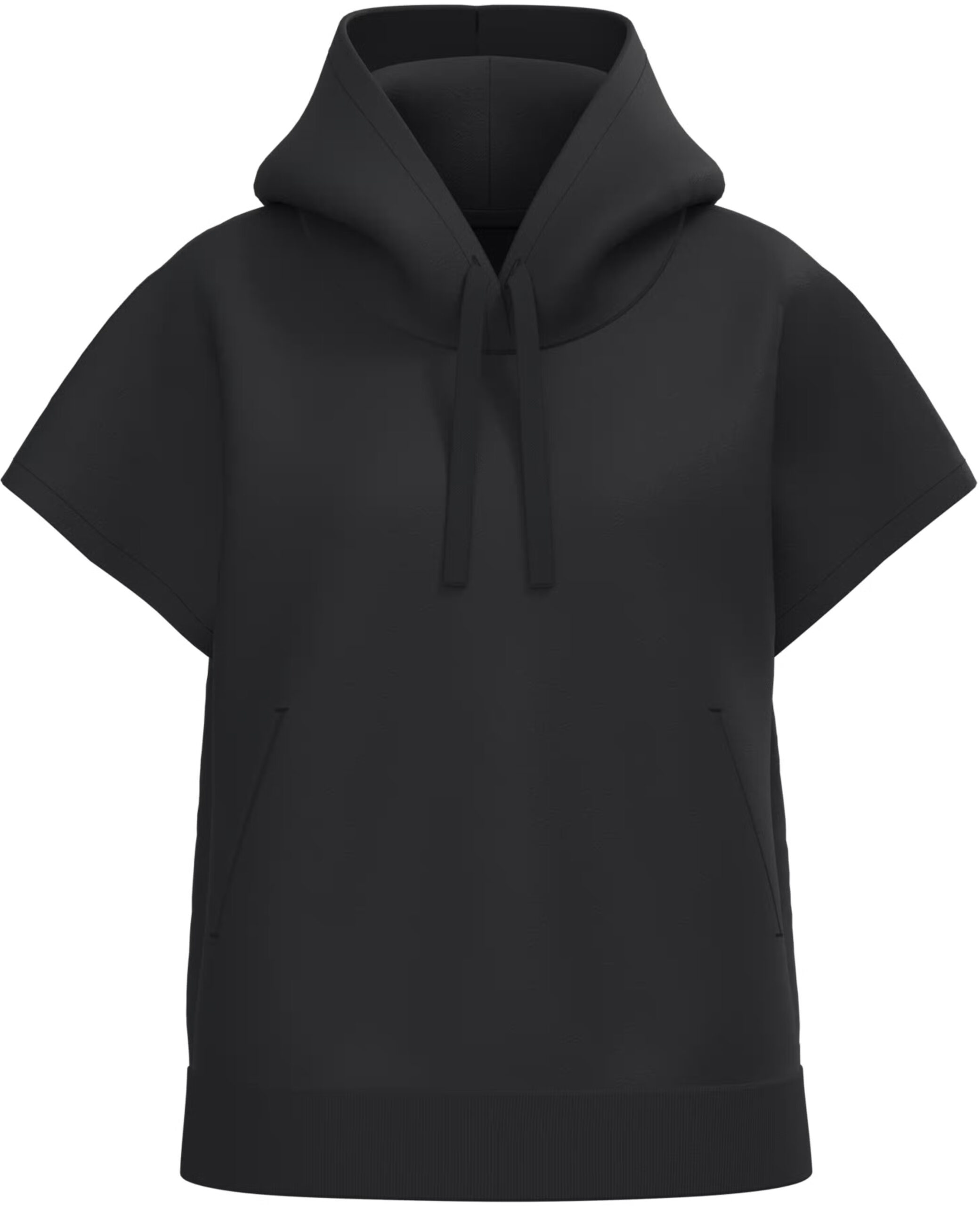 Felpa french terry donna bio oversize senza maniche con cappuccio - immagine 8