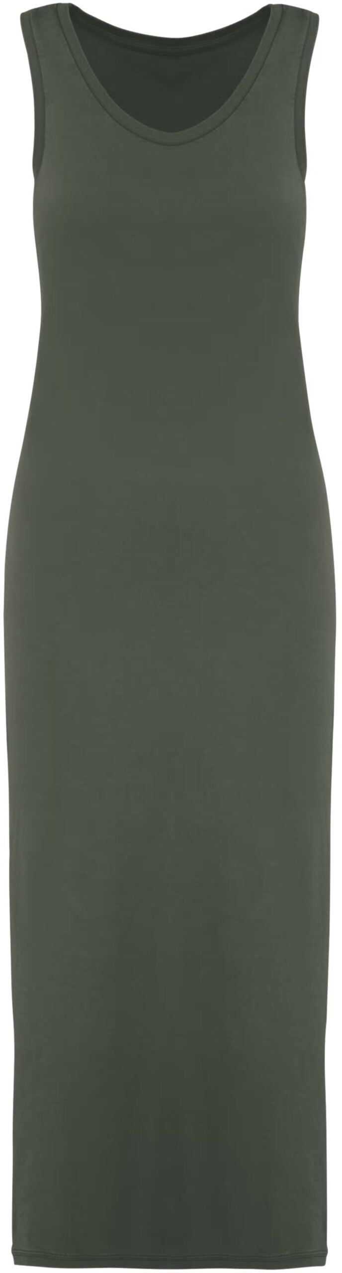 Vestito donna ecosostenibile slavato vintage look in jersey - immagine 9